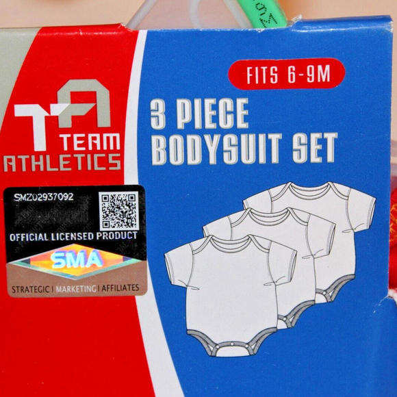 NEW 3 LOT INFANT NCAA PITT STATE GORILLAS ONE-PIECE BODYSUITS CREEPERS - Picture 8 of 9